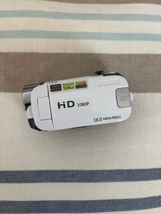 Cámara de video vintage digital estilo nueva