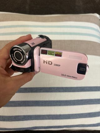 Cámara de video vintage digital estilo nueva