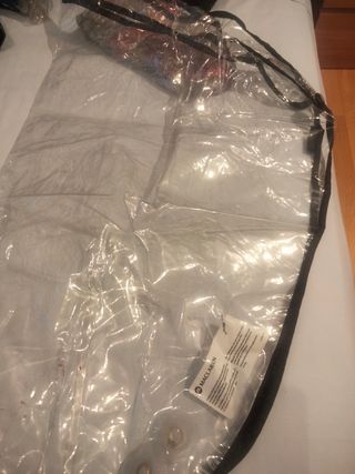 Funda lluvia carrito bebé Maclaren