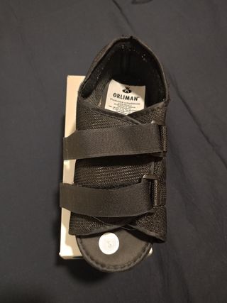 Orliman - Zapato postquirúrgico negro