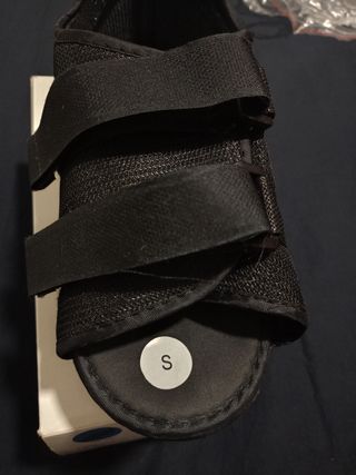 Orliman - Zapato postquirúrgico negro