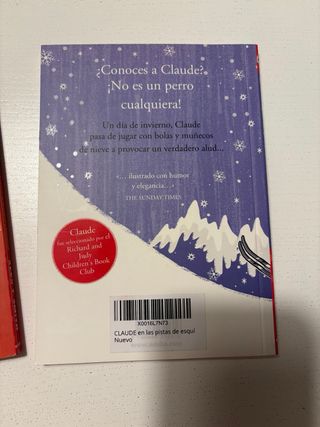 Dos libros de Claude en castellano.