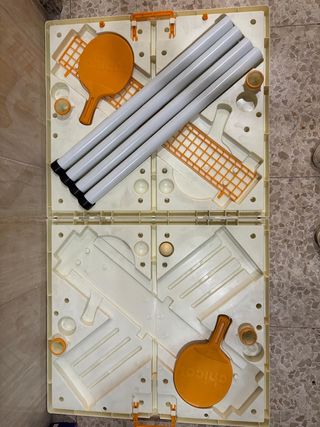 Mesa Ping Pong Plegable Retro años 80