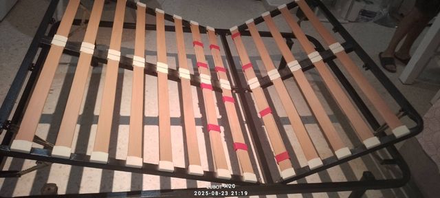 Somier 130x190cm - Negro