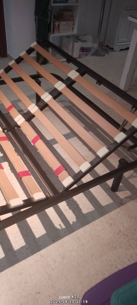 Somier 130x190cm - Negro