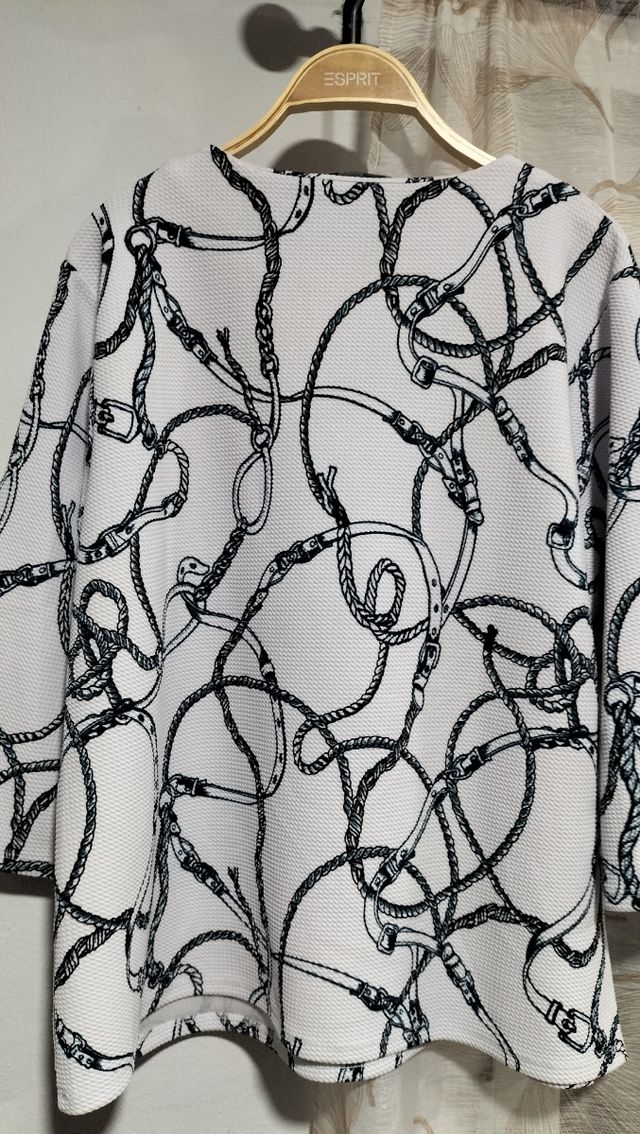 Blusa El Corte Inglés - Blanca XL