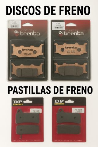 Pastillas freno moto - Brembo & DP