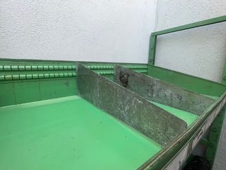 Estanterías industriales metálicas verdes