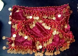 Pañuelo danza del vientre vintage