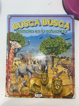 Lote de dos libros infantiles “Busca Busca”