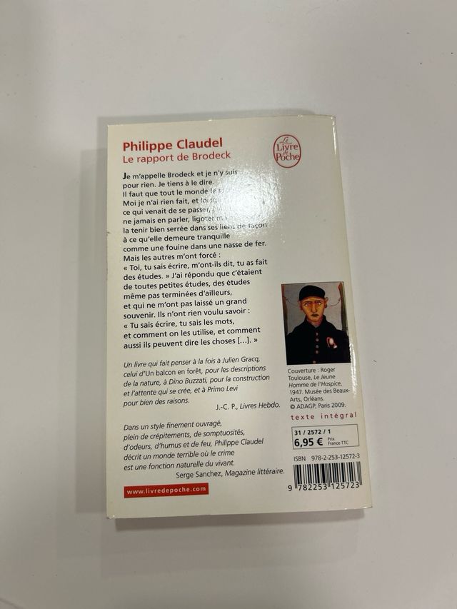 Le Rapport de Brodeck (Le Livre de Poche) (Fren...