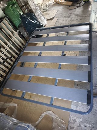 Somier metálico 190x150cm plegable