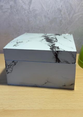 Scatola portagioie marmo bianco 