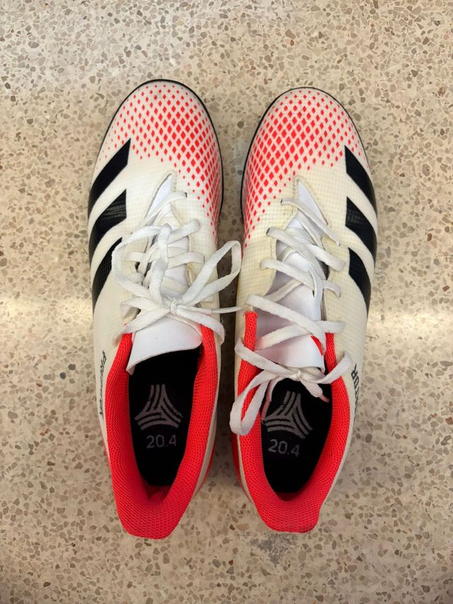 Adidas Predator - Fútbol - rojas y blancas
