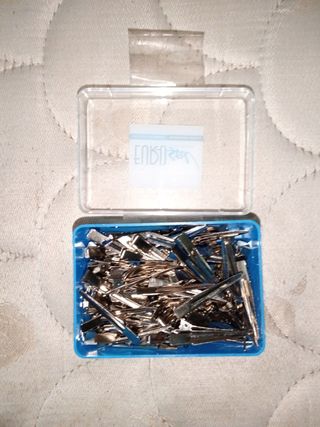 Pinzas metálicas de Pelo EuroStil - 120 unidades
