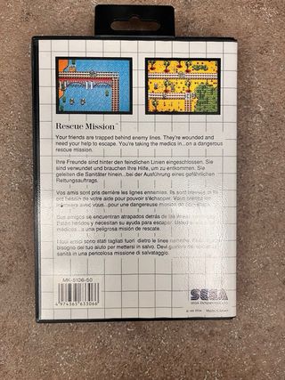 Sega Master System - Rescue Mission