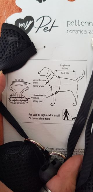 Pettorina Cane Taglia XS - myPet