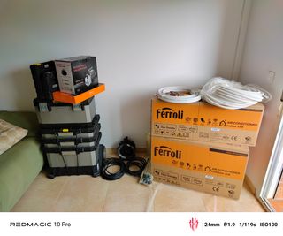 Instalación y reparación de aires acondicionados 