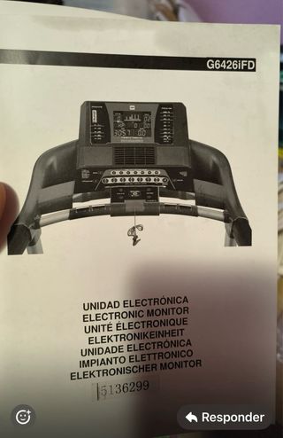 Cinta correr BH G6426iFD