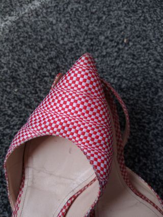 Marella Sandali Decolleté  in Pelle bianco/rosso