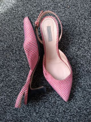 Marella Sandali Decolleté  in Pelle bianco/rosso