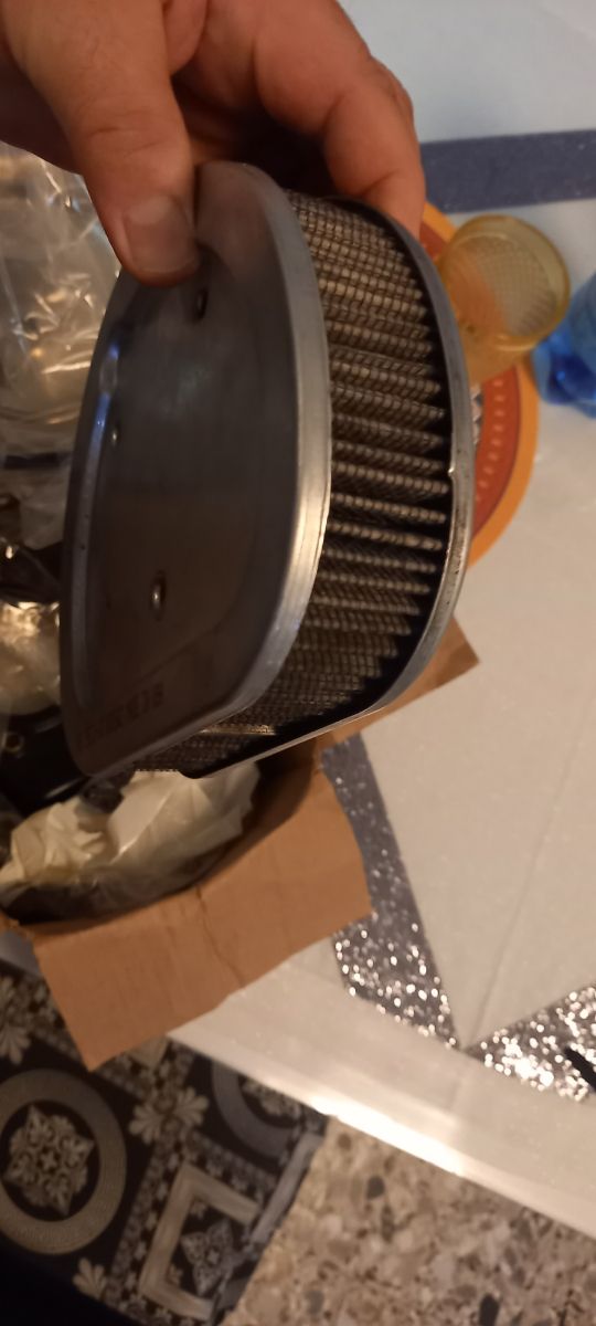 Filtro aria originale moto completo harley