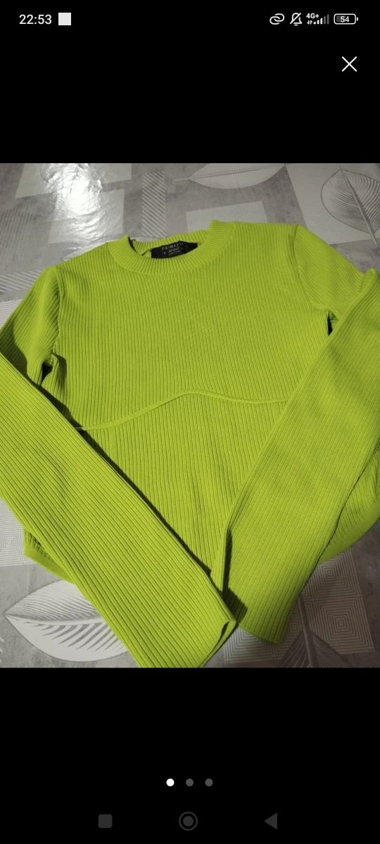 Jersey Primark verde mujer