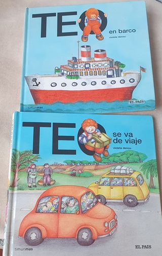 Teo en barco - Teo se va de viaje 