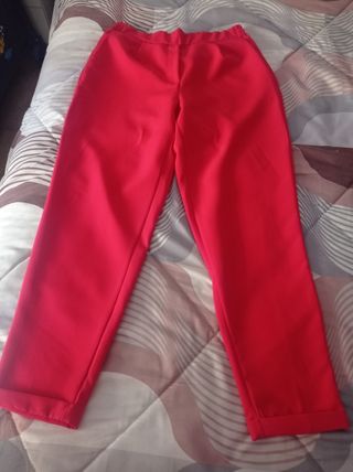 Pantalón Rojo - Elegante