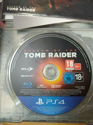 Videojuego Tomb Raider PS4*
