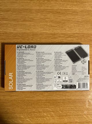 Nueva Panel Solar WE-LOAD 8W