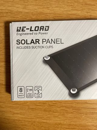 Nueva Panel Solar WE-LOAD 8W