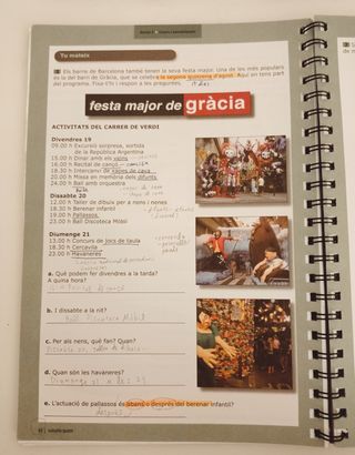 Curs de català bàsic B1.