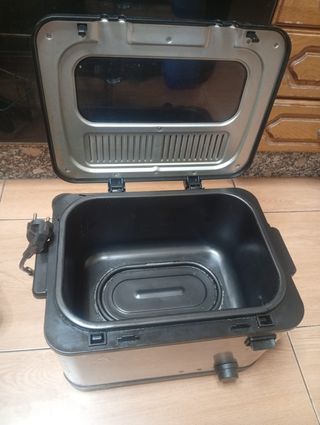 Freidora SilverCrest acero inoxidable