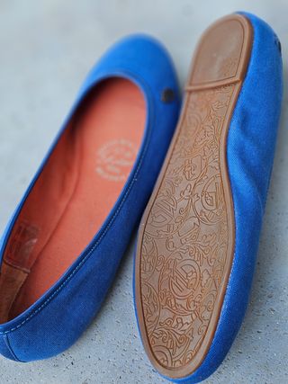 Bailarinas G-Star azules, talla 40
