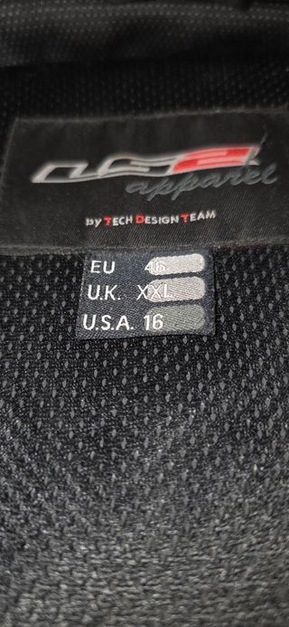 Chaqueta moto verano talla XXL