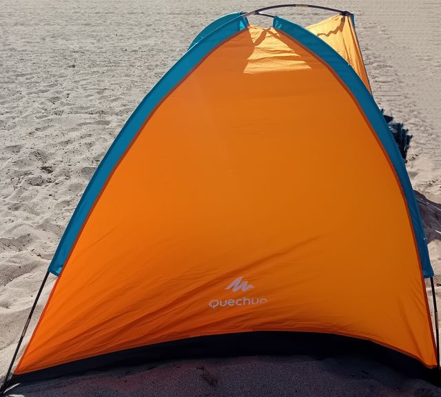 Parasol playa Quechua - Plegable