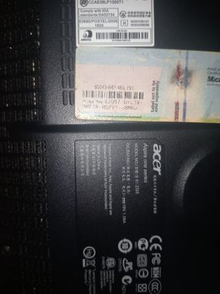 Portátil Acer Aspire One ZG5 Azul