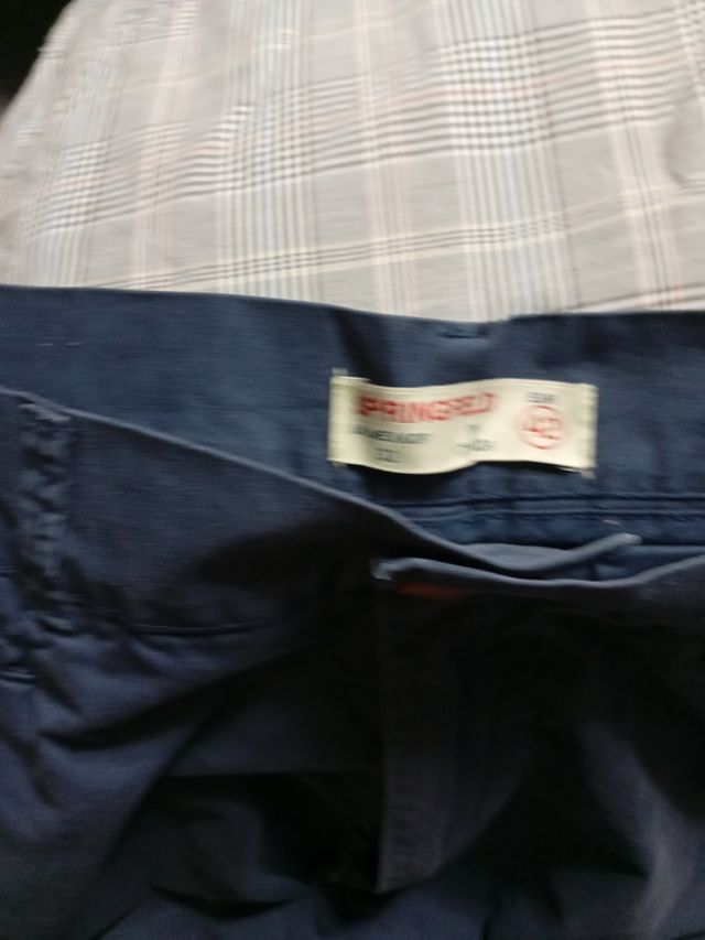 Pantalones cortos azul marino -talla desde 44 _42