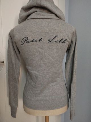 Sudadera Padel Lob Gris