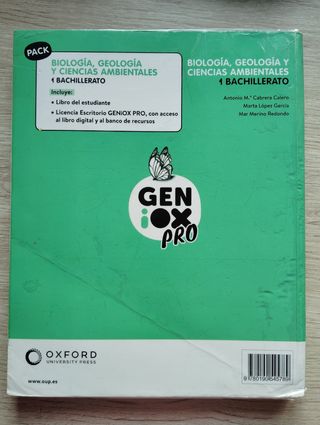 Biología, Geología y CC. Ambientales 1º Bachill...