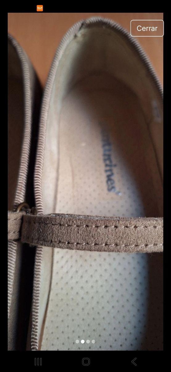 Merceditas pinturrines niña camel 