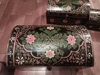 Vendo juego de 3 Baúles artesanales hecho a mano.