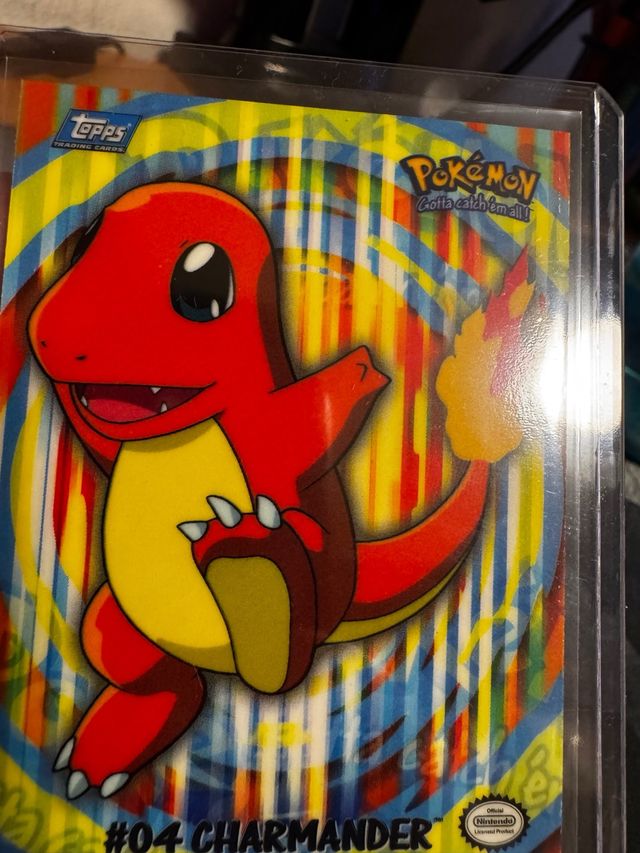 Carta Pokémon Charmander #04 Topps