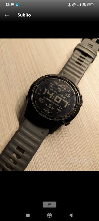 Garmin Fenix 6 Pro Solar - Grigio