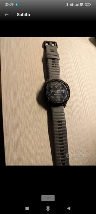 Garmin Fenix 6 Pro Solar - Grigio