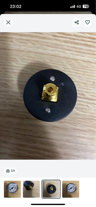 Manômetro de pressão - Novo