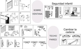 Estor Enrollable Negro 100x180cm