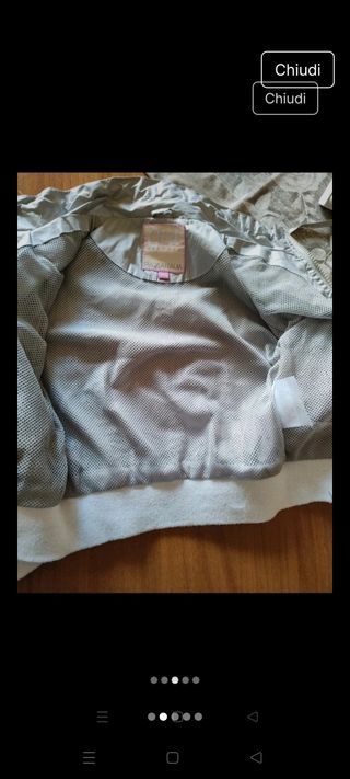 Giacca bimba 4 anni - grigio argento