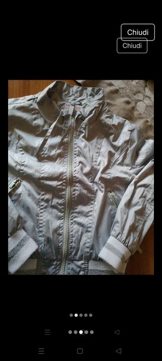 Giacca bimba 4 anni - grigio argento